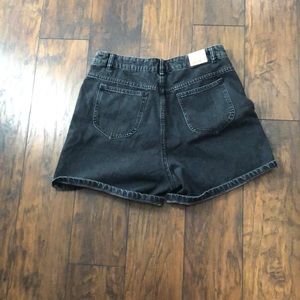 High Waisted Mom Jean Shorts